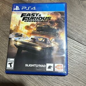 🔹PS4 FAST & FURIOUS CROSSROADS